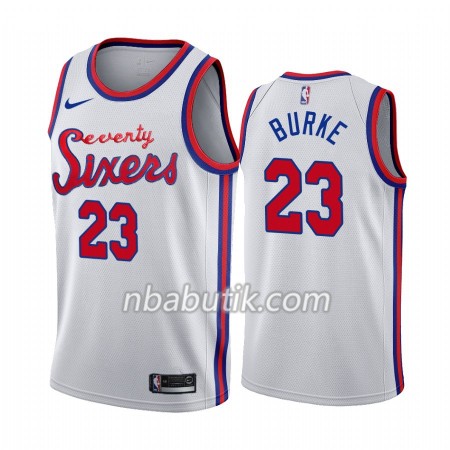 NBA Mænd Trøje Philadelphia 76ers Trey Burke 23 Nike 2019-20 Classic Edition Swingman NBA Mænd Trøje Philadelphia 76ers Trey Burke 23 Nike 2019-20 Classic Edition Swingman